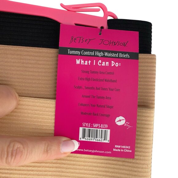 Betsey Johnson Strong Control Tummy Control Seamless Shapewear 3pc Set - Picture 4 of 9